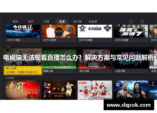 电视猫无法观看直播怎么办？解决方案与常见问题解析